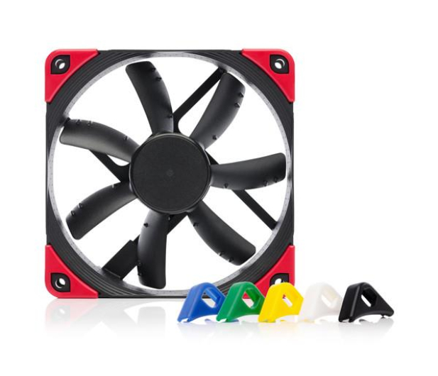 Noctua NF-S12A PWM chromax 120mm NF-S12A PWM CH.BK.S - 390262 - zdjęcie